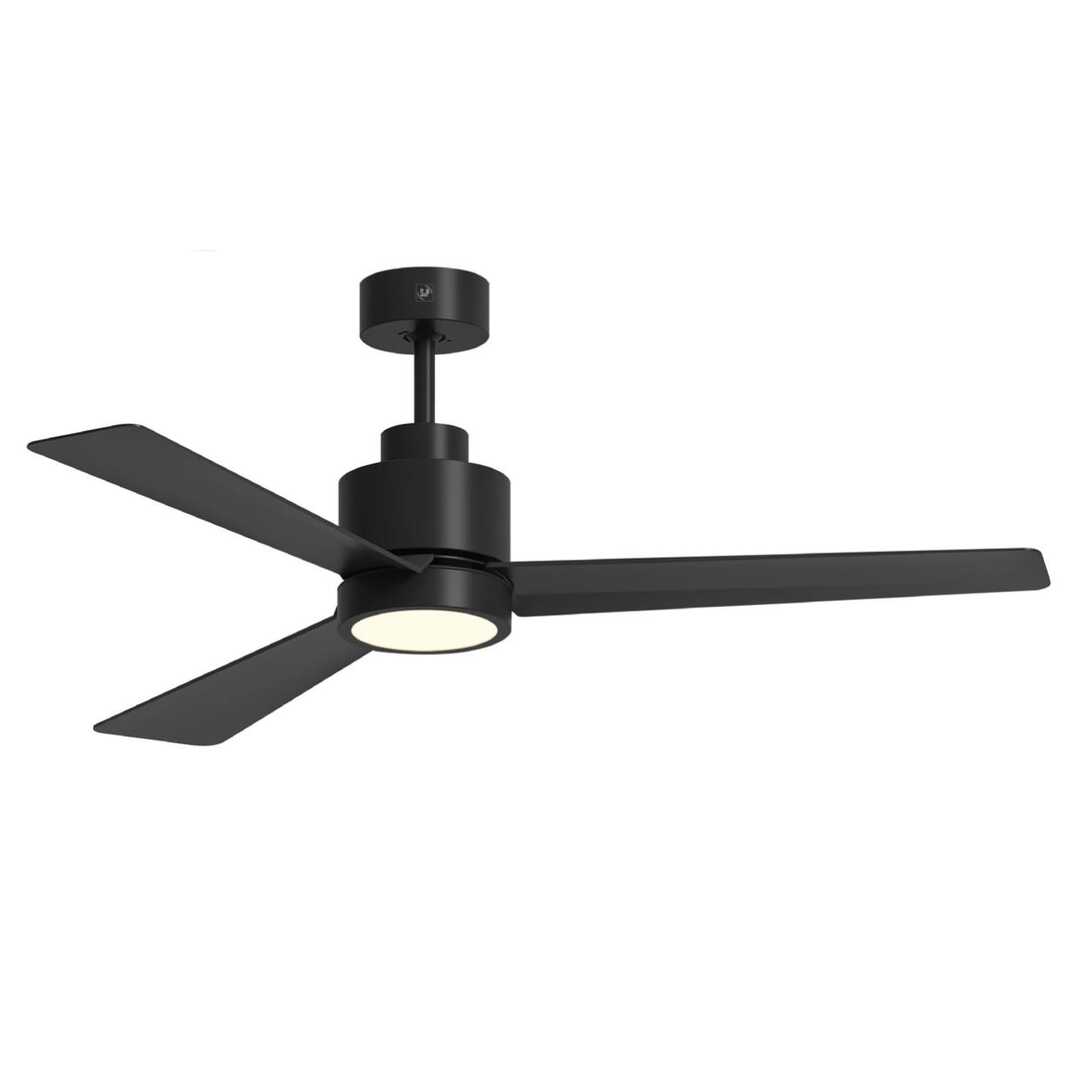 VENTILADOR TECHO SP HTD-130 DC BLACK 130CMS LED